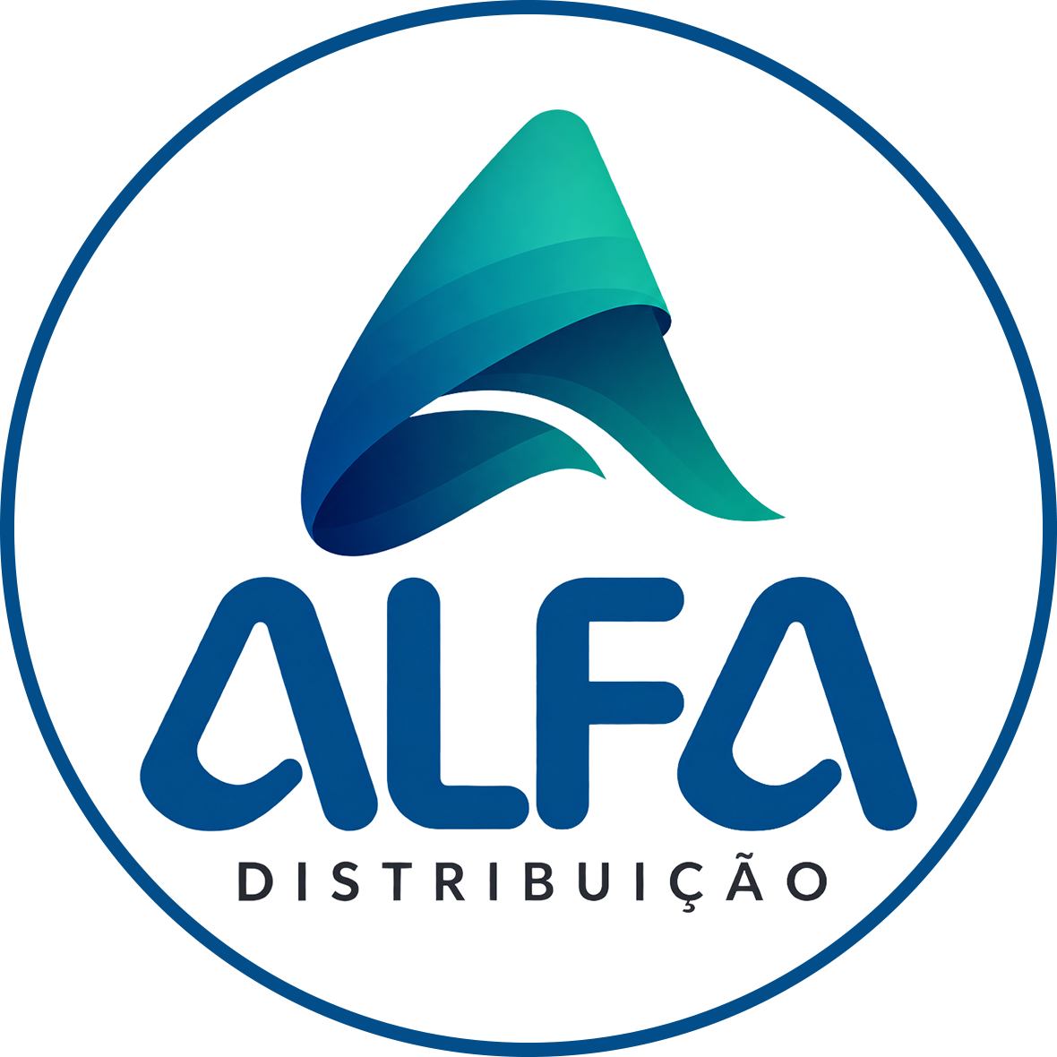 Logo Alfa Distribuição